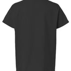 Baddie Bee Clothing black youth t-shirt, 100% cotton, crew neck, short sleeves, plain back.