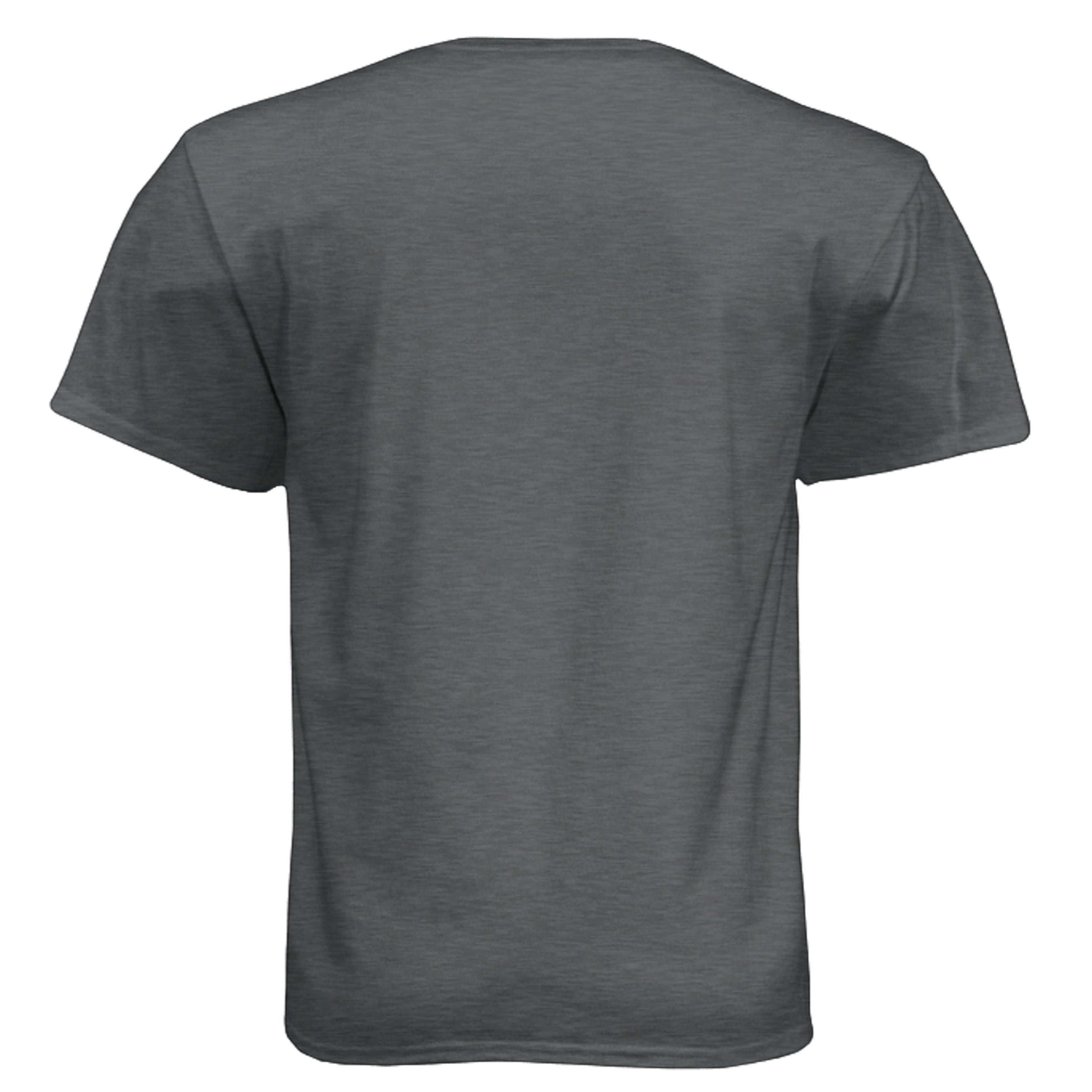 Baddie Bee Clothing dark grey CVC blend crew neck t-shirt, 60% cotton, 40% polyester, pre-shrunk