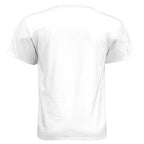 Baddie Bee Clothing white CVC crew neck t-shirt, 60% cotton/40% polyester blend, pre-shrunk for a comfortable fit.