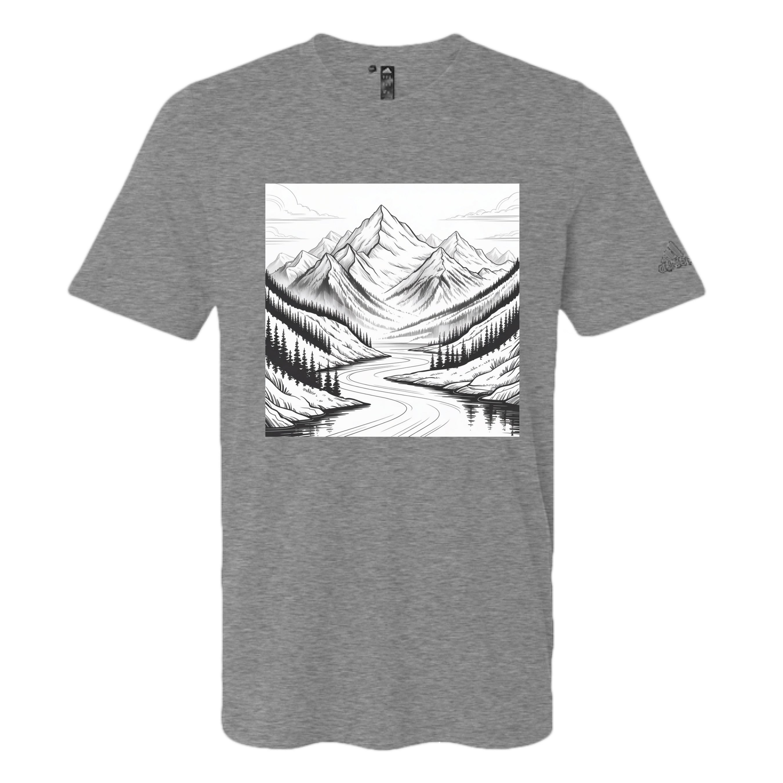 Medium Grey Heather - FRONT