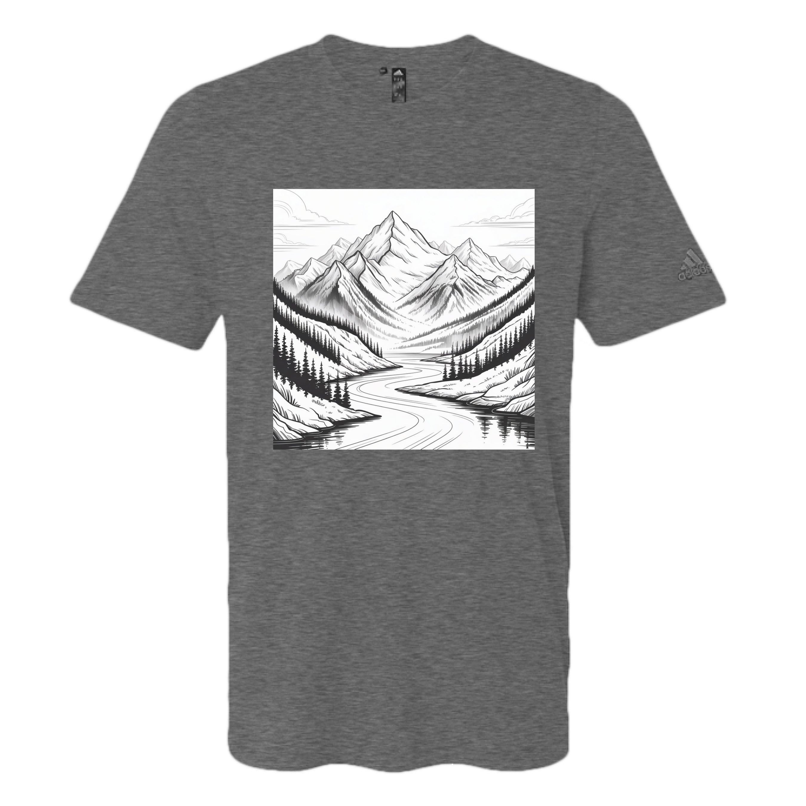 Dark Grey Heather - FRONT