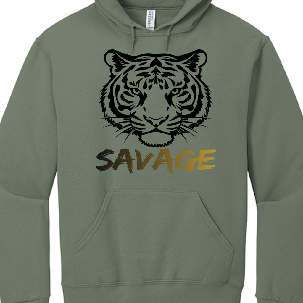 Military Green Heather - FRONT