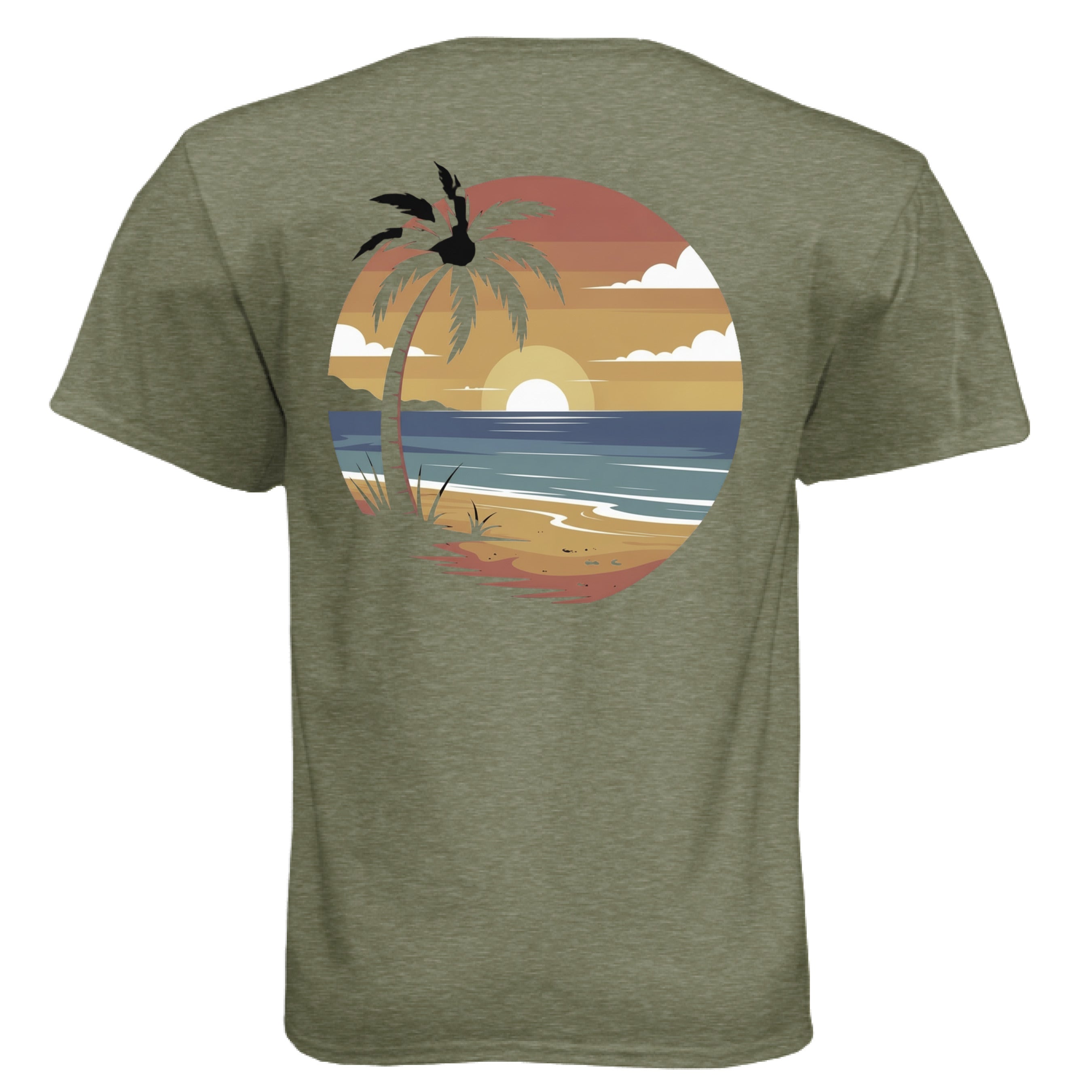 MILITARY GREEN - BACK