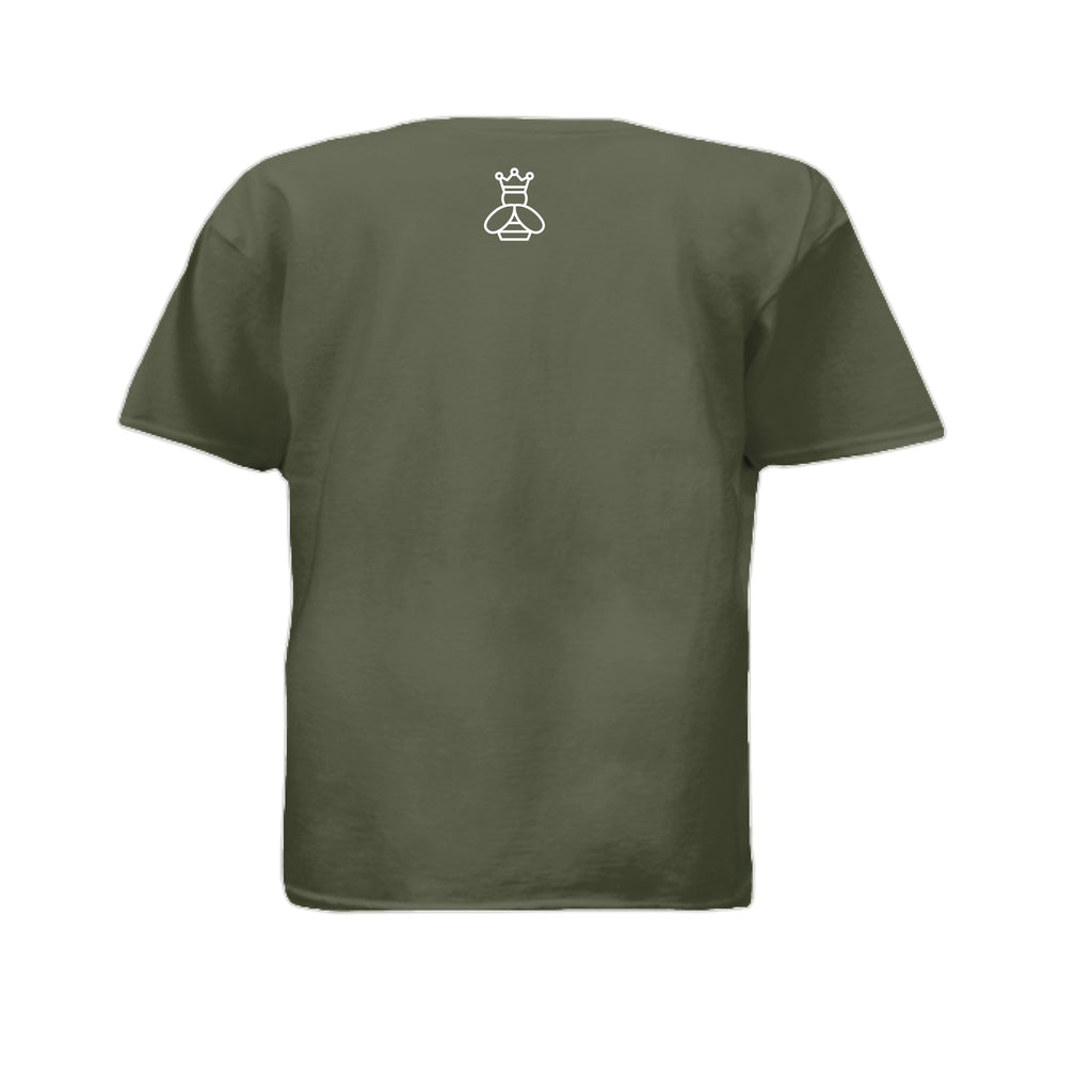 MILITARY GREEN - BACK