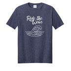 Team Navy Heather - PC455 - FRONT